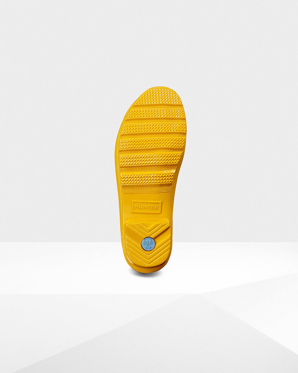 Hunter Mujer Original Gloss - Botas Chelsea Amarillo - 429-LYTCAX